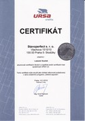 Certifikát - URSA